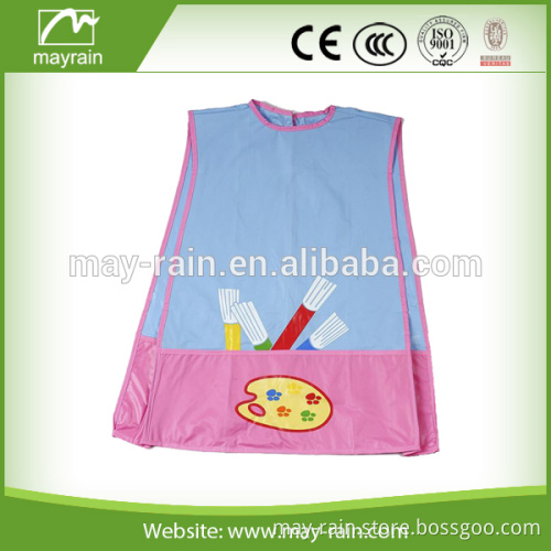 2016 blue clear baby art school aprons